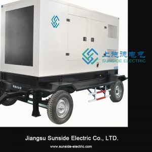Prodej přívěsy generátorů 50kW Cummins